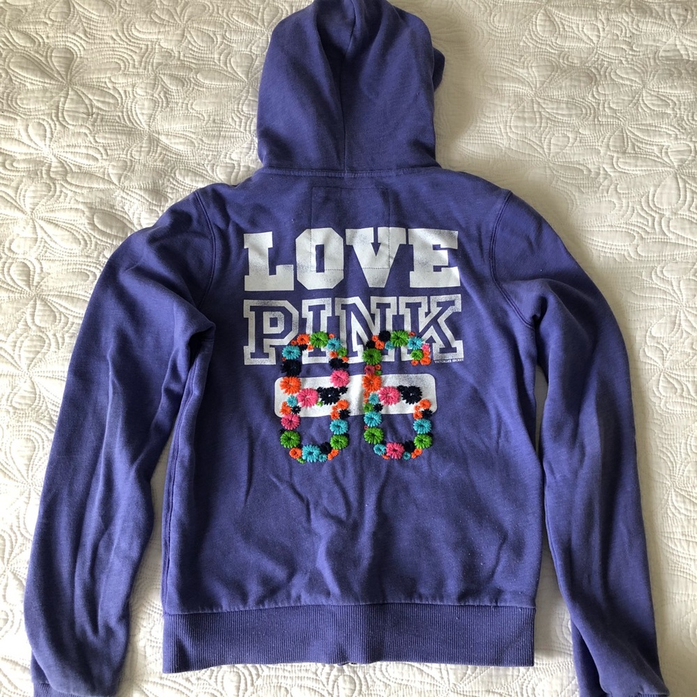 Purple Victoria Secret Pink Jacket